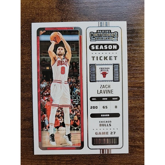Zach LaVine 2022-23 Panini Contenders #42 - Chicago Bulls - NBA - Picture 1 of 2